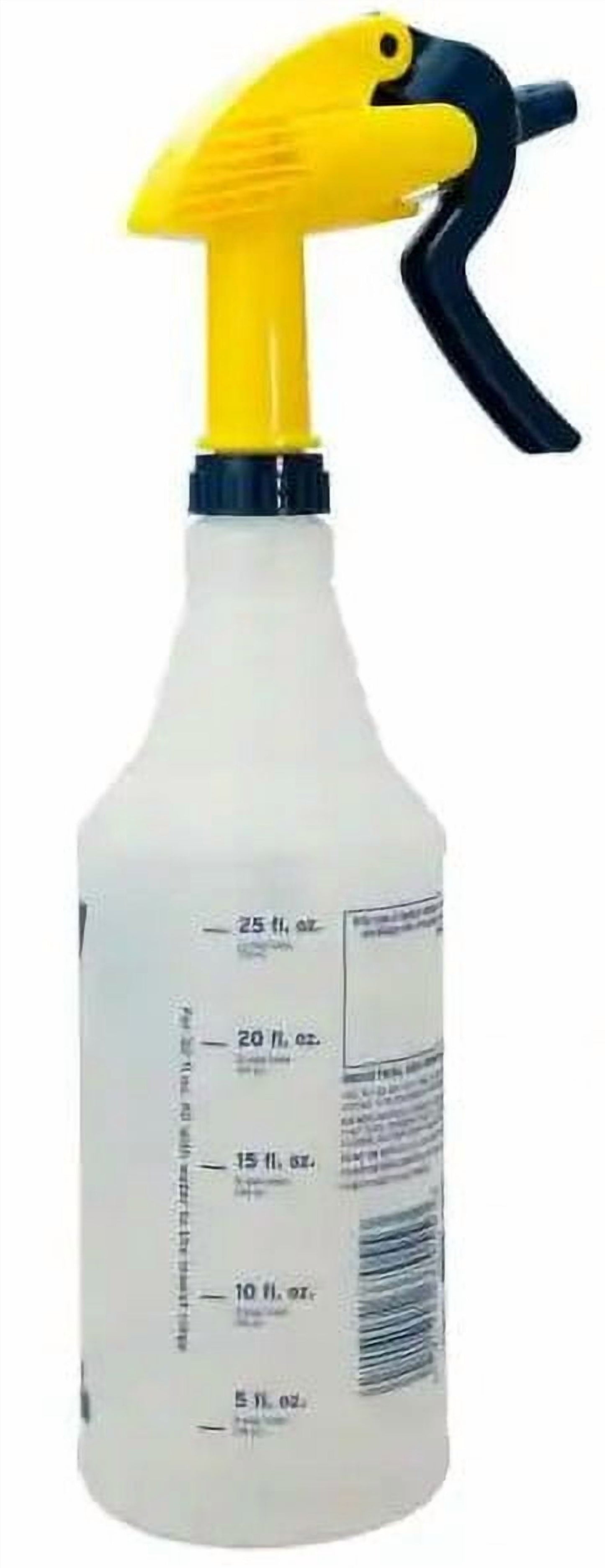 Zep Professional Plastic Spray Bottle, 32 oz, Adjustable Nozzle, Comfort Grip