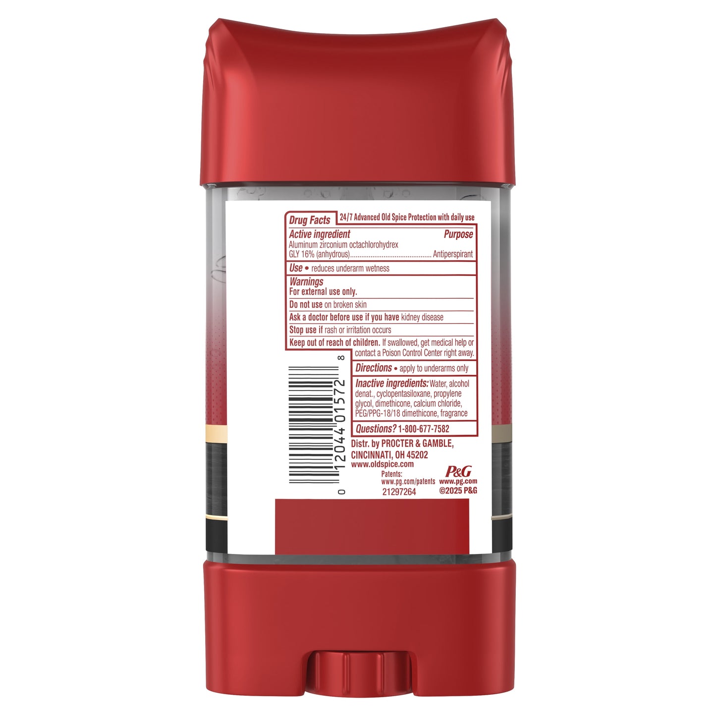 Old Spice Aluminum Free Men's Deodorant, Invisible Solid Stick, After Hours, 3.0 oz