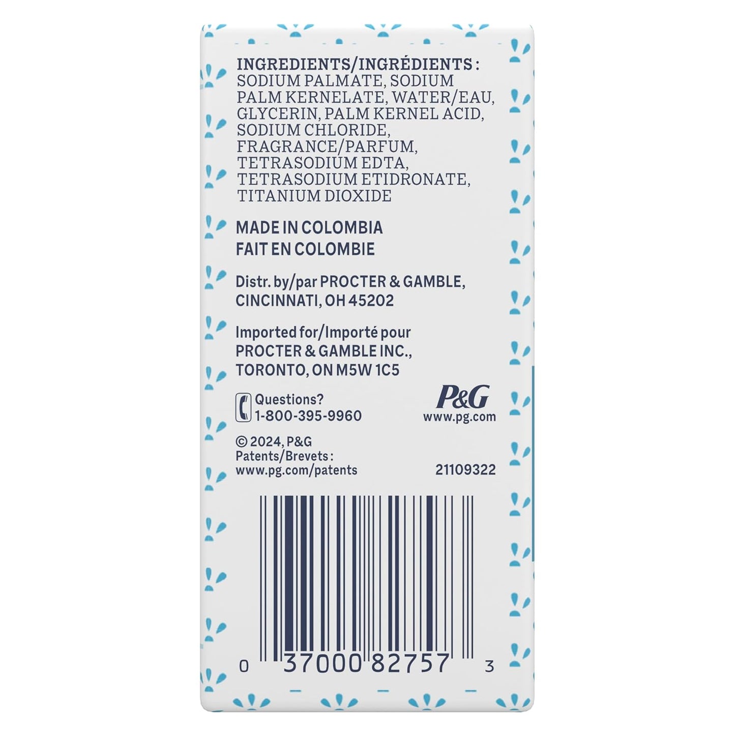 Ivory Gentle Bath Bar Soap, Original Scent, 4oz, Pack of 4
