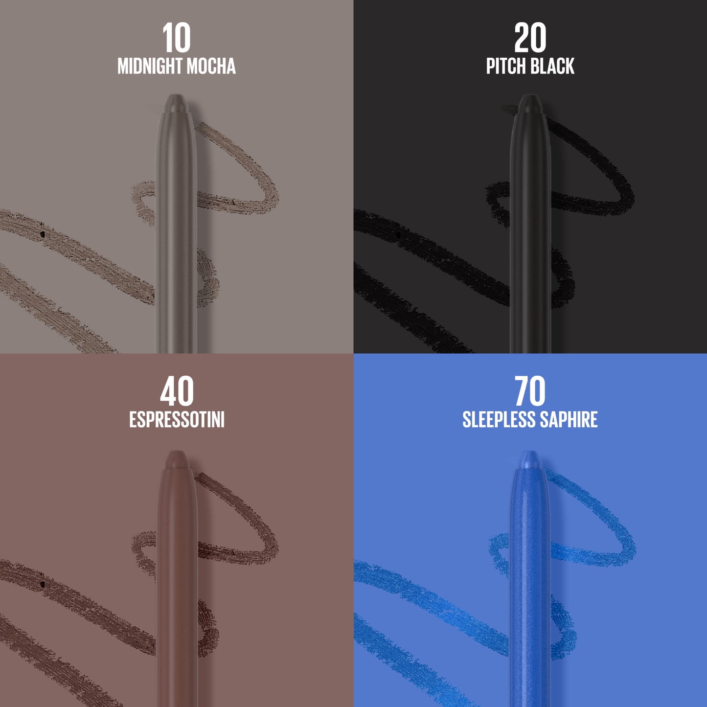 Maybelline Tattoo Studio Smokey Gel Pencil Eyeliner, Smokey Brown