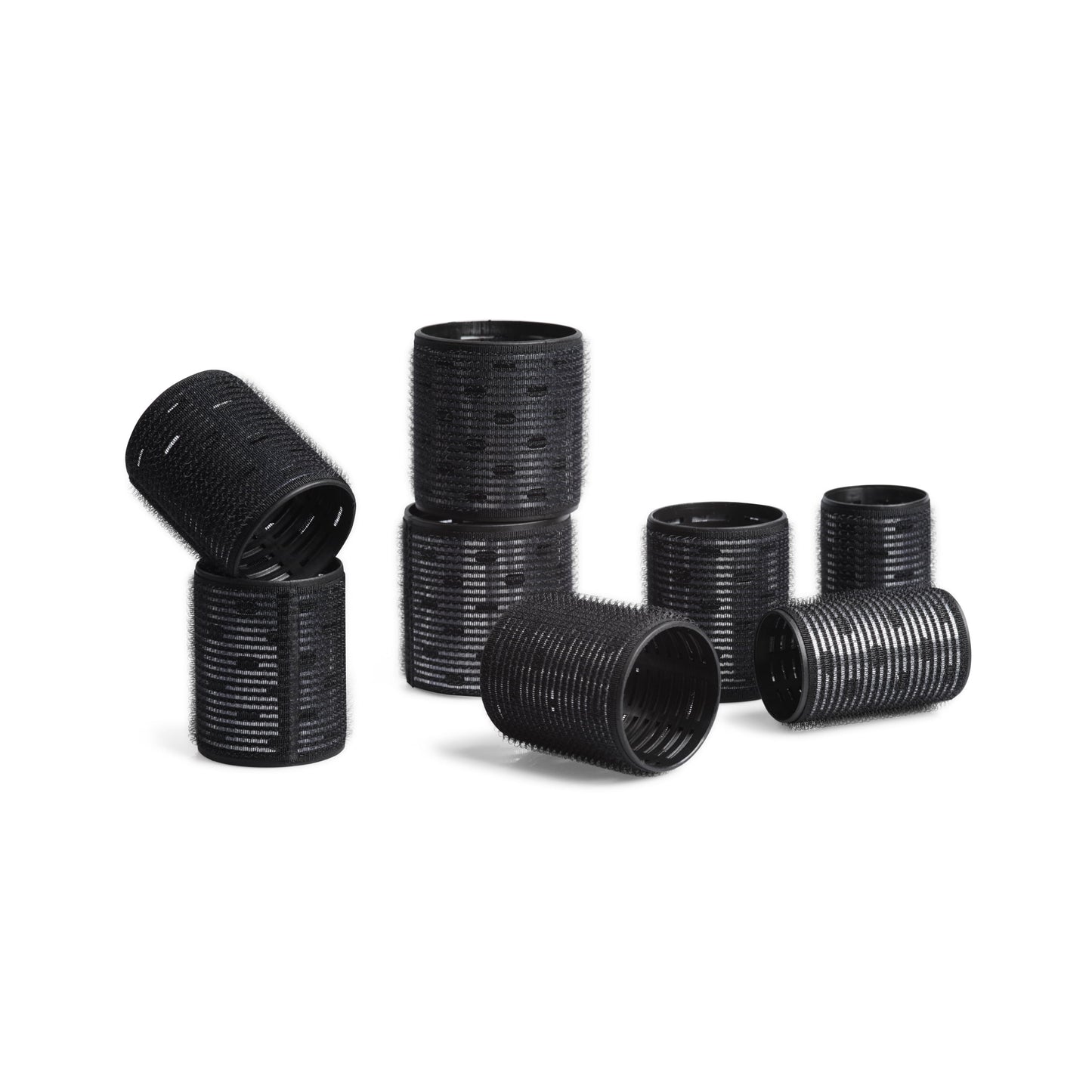 Kitsch Ceramic Thermal Compact 8-Piece Hair Rollers, Black