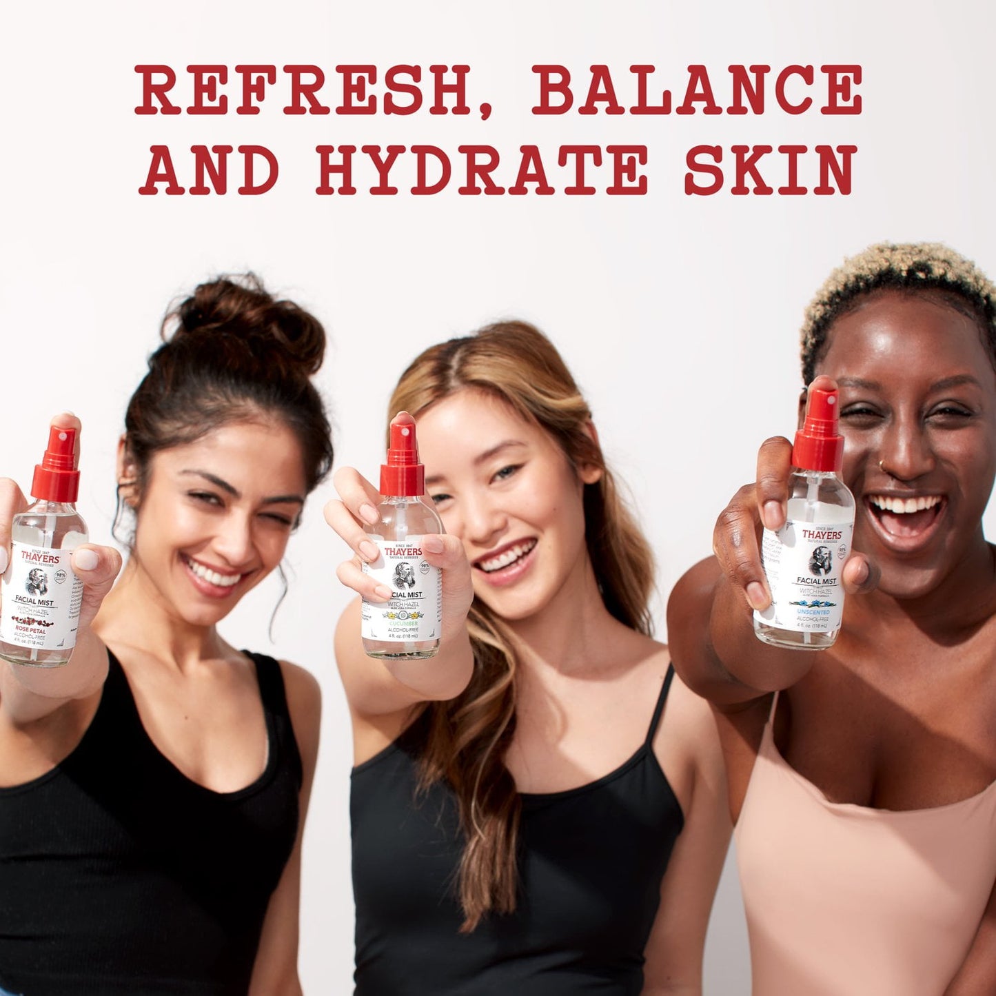 Thayers Alcohol-Free Cucumber Witch Hazel Facial Mist, 4 oz