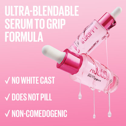 Maybelline Grippy Serum Makeup Grip Primer, 2% Niacinamide, 1 Kit