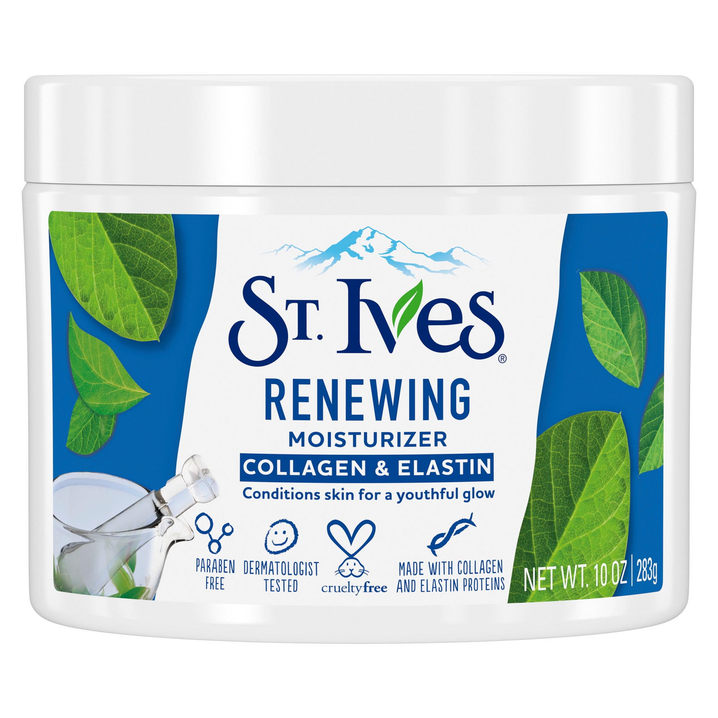 St. Ives Collagen Elastin Facial Moisturizer Cream 10 Ounces