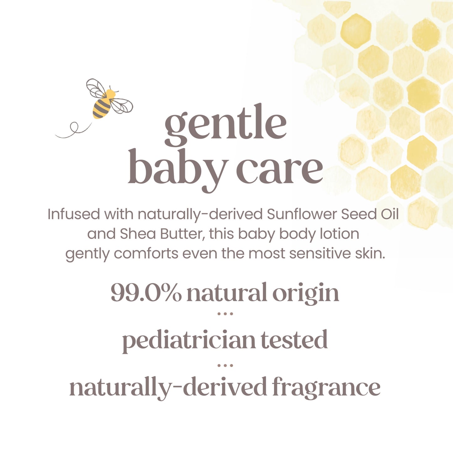 Burt's Bees Baby Nourishing Lotion with Sunflower Seed Oil, Original Scent, 6 Ounces