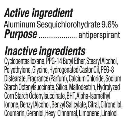 Degree Men UltraClear Antiperspirant Deodorant 72-Hour Sweat and Odor Protection Black+White With MotionSense Technology, 2.6oz