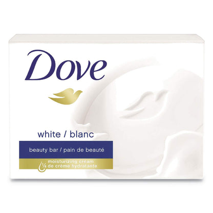 Dove Beauty Bar Soap Original, for Soft, Smooth Skin, with 1/4 Moisturizing Cream 2.6 oz