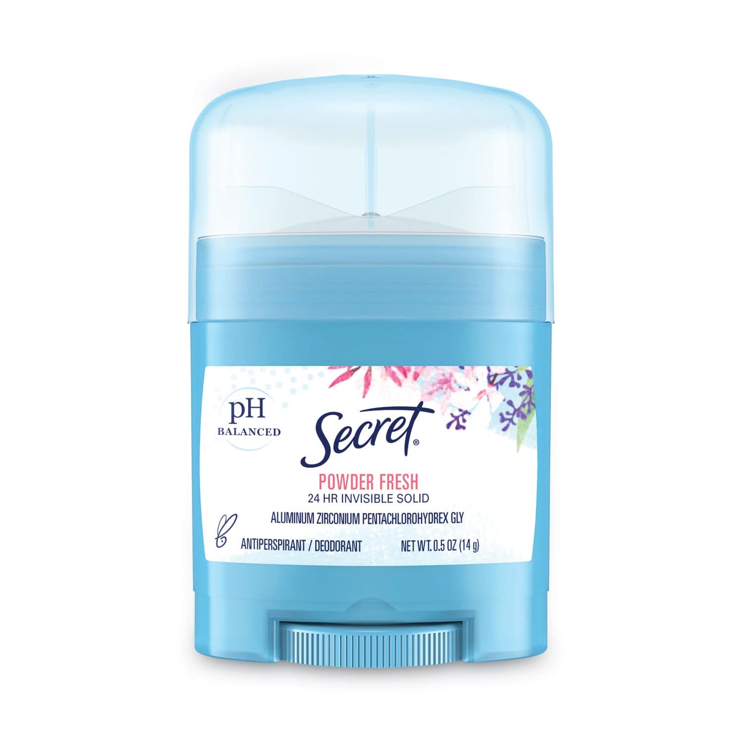 SECRET Powder Fresh Invisible Solid Deodorant Travel Size, 0.5 Oz