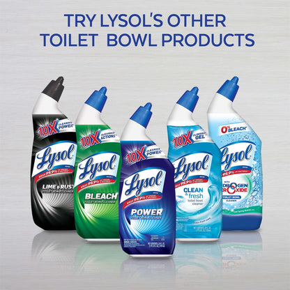 Lysol® Disinfectant Toilet Bowl Cleaner with Bleach, 24-oz., 2/Pack