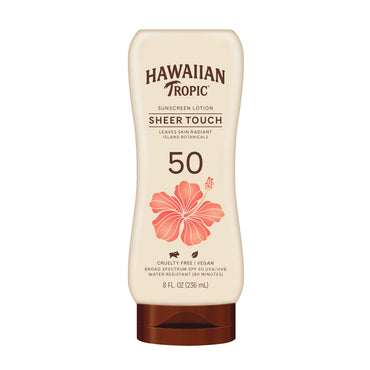 Hawaiian Tropic Sheer Touch Ultra Radiance 50 SPF Adult Sunscreen Lotion, 8 fl oz