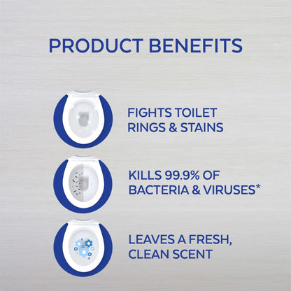 Lysol® Disinfectant Toilet Bowl Cleaner with Bleach, 24-oz., 2/Pack