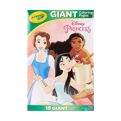 Crayola Giant Coloring Pages Disney Princess, 18 Pages