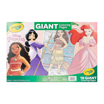 Crayola Giant Coloring Pages Disney Princess, 18 Pages