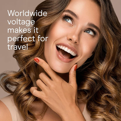 Conair Instant Heat 1½ Inch Curling Iron, 1½-Inch Barrel Hair Curler Produces Soft Waves and Loose Curls, 25 Heat Settings, Dual Voltage, For Use on Medium and Long Hair, Black