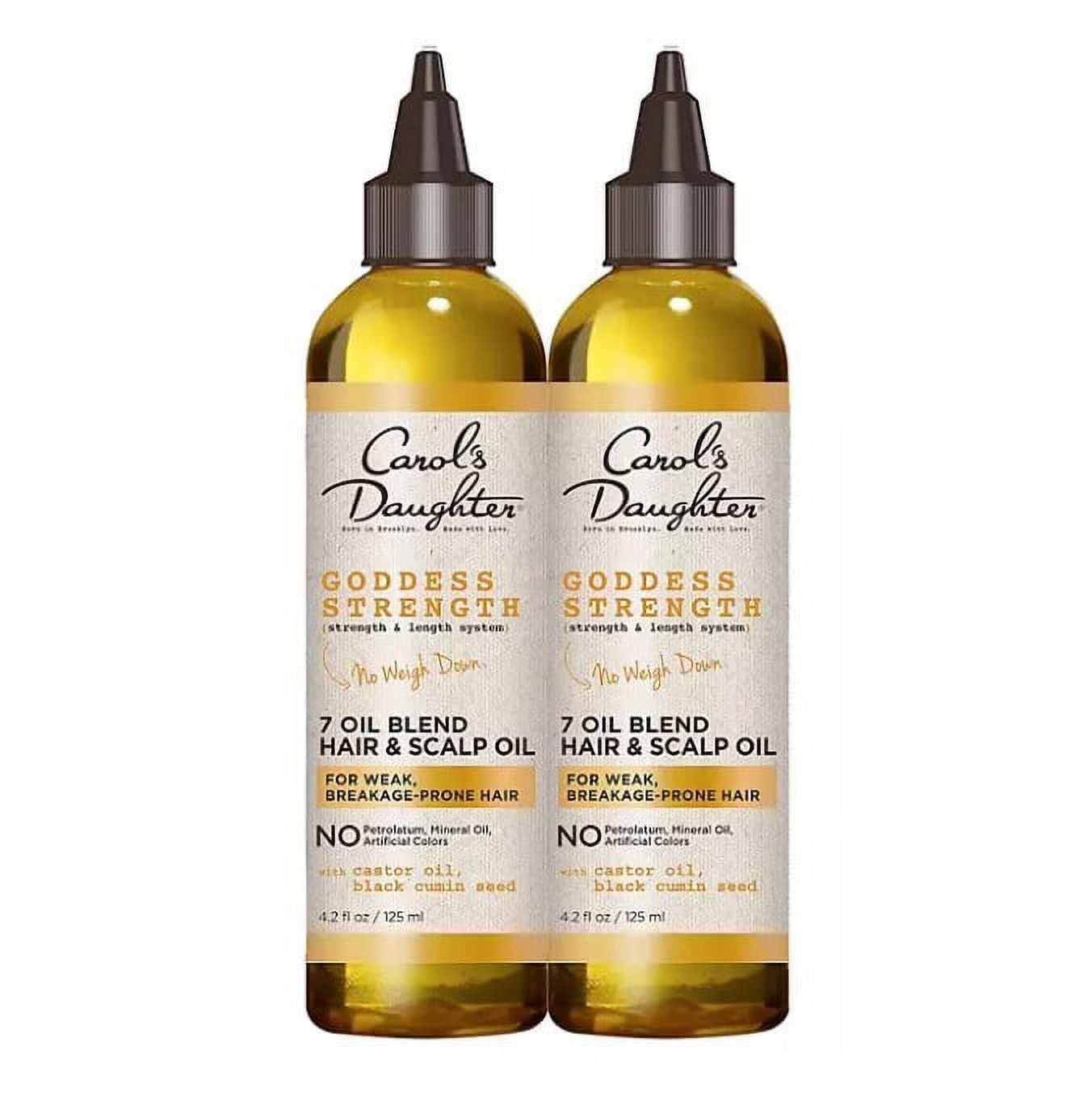 Carol's Daughter Goddess Strength 7 Oil Scalp and Hair Oil, 4.2 Fl Oz, Pack of 2