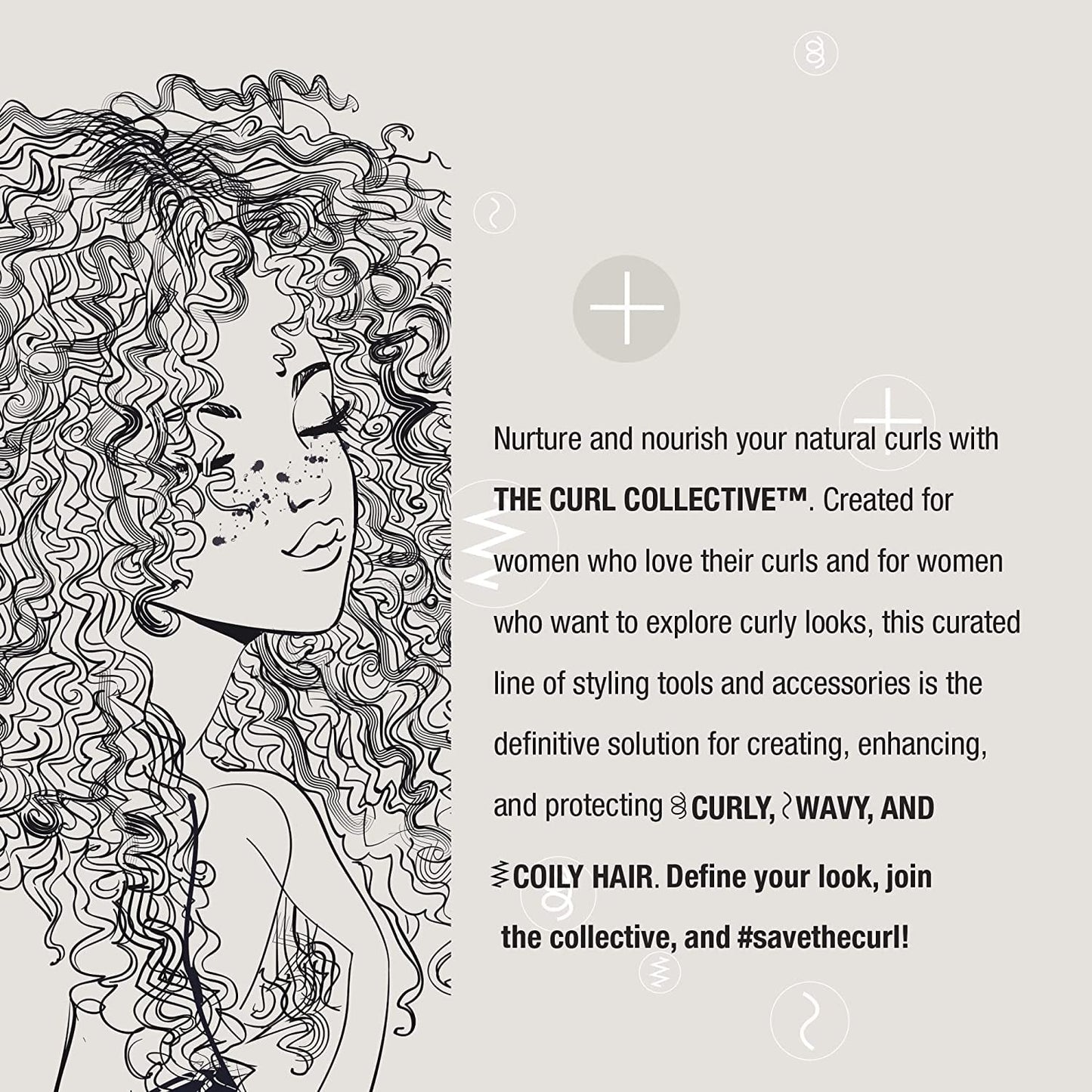 Conair The Curl Collective 3-in-1 Blowout Kit, 3 Interchangeable Brush Attachments to Create Your Perfect Blowout NPTCCB01