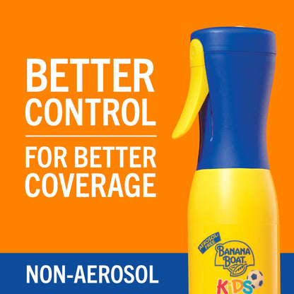 Banana Boat Kids 360 Coverage SPF 50 Sunscreen Mist, Refillable Kids Sunscreen Spray, 5.5 fl oz