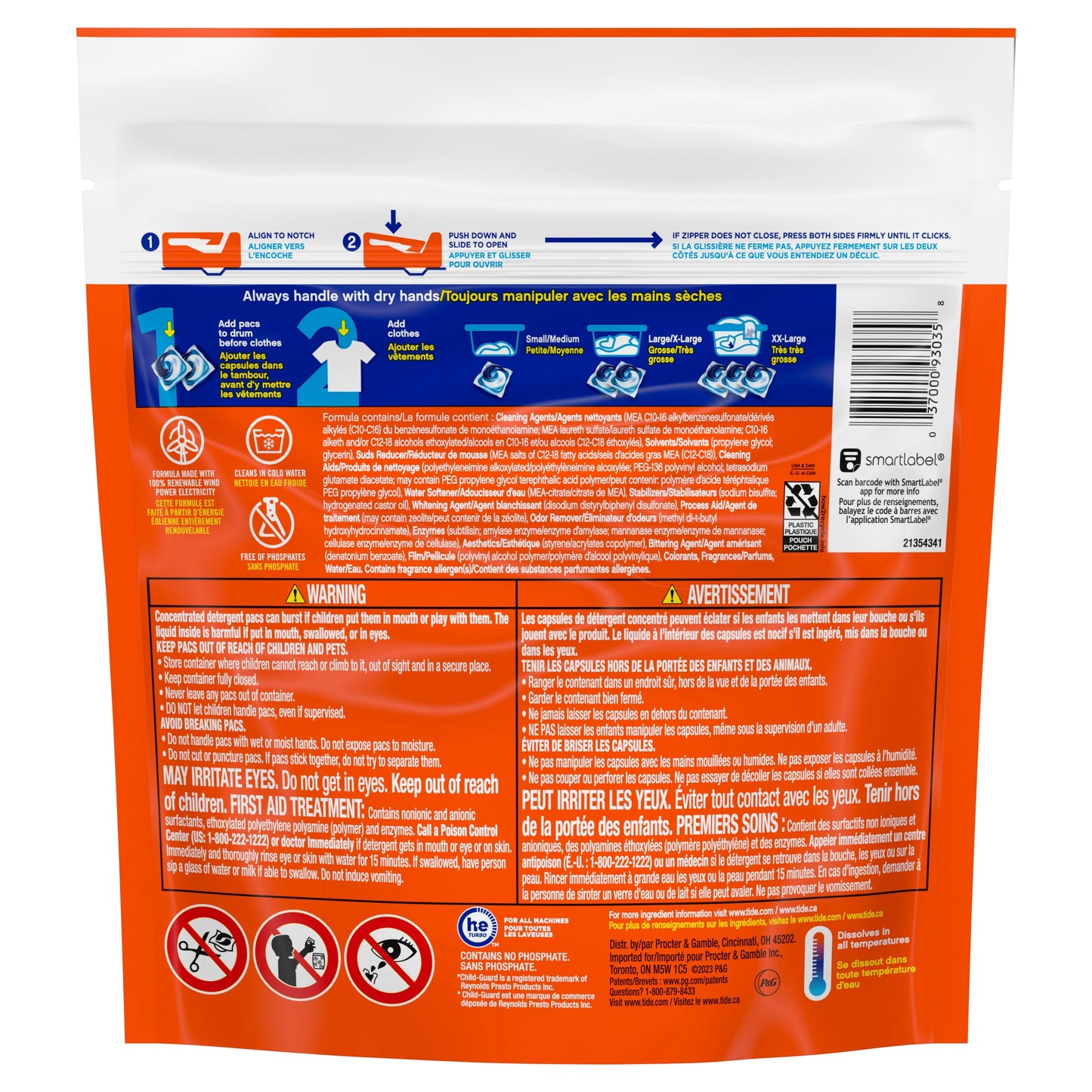 Tide PODS Laundry Detergent Soap Pacs, Original Scent, 16 Count