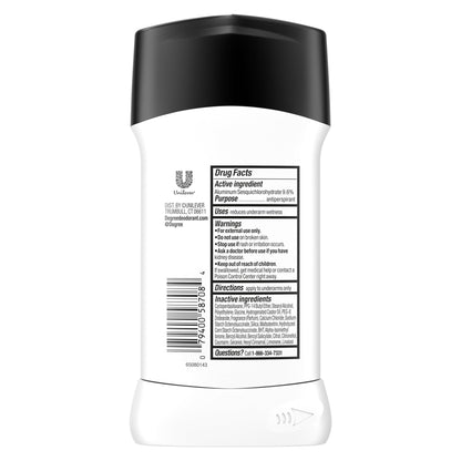 Degree Men UltraClear Antiperspirant Deodorant 72-Hour Sweat and Odor Protection Black+White With MotionSense Technology, 2.6oz