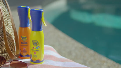 Banana Boat Kids 360 Coverage SPF 50 Sunscreen Mist, Refillable Kids Sunscreen Spray, 5.5 fl oz