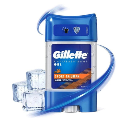Gillette Sport Triumph Deodorant Antiperspirant Clear Gel for Men 70ml
